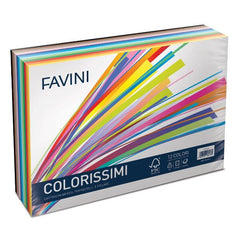 CARTONCINI COLORISSIMI (Solo cartoncini) - BRISTOL 200 LISCIO
