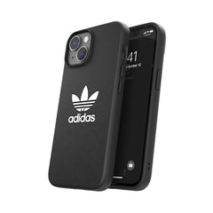 ADIDAS ORIGINALS - Cover ADICOLOR in TPU flessibile e bordi rialzati colore nero compatibile con Apple iPhone 14