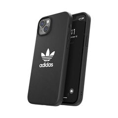 ADIDAS ORIGINALS - Cover ADICOLOR in TPU flessibile e bordi rialzati colore nero compatibile con Apple iPhone 14 Plus