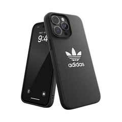 ADIDAS ORIGINALS - Cover ADICOLOR in TPU flessibile e bordi rialzati colore nero compatibile con Apple iPhone 14 Pro Max