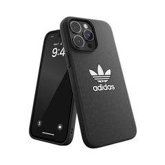 ADIDAS ORIGINALS - Cover ADICOLOR in TPU flessibile e bordi rialzati colore nero compatibile con Apple iPhone 14 Pro Max
