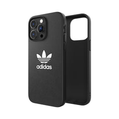 ADIDAS ORIGINALS - Cover ADICOLOR in TPU flessibile e bordi rialzati colore nero compatibile con Apple iPhone 14 Pro Max