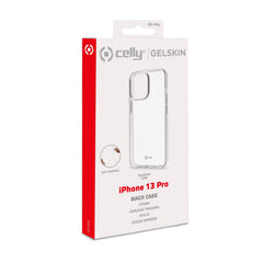 GELSKIN - Cover morbida trasparente in TPU compatibile con Apple iPhone 13 Pro