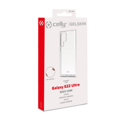 GELSKIN - Cover morbida trasparente in TPU compatibile con Samsung Galaxy S22 Ultra 5G/ Galaxy S22 Ultra 5G Enterprise Edition