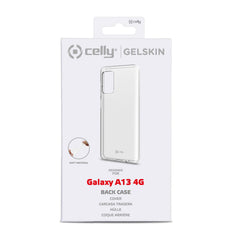 GELSKIN - Cover morbida trasparente in TPU compatibile con Samsung Galaxy A13 4G