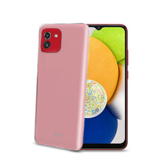 GELSKIN - Cover morbida trasparente in TPU compatibile con Samsung Galaxy A03