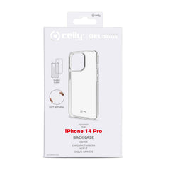 GELSKIN - Cover morbida trasparente in TPU compatibile con Apple iPhone 14 Pro