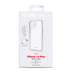 GELSKIN - Cover morbida trasparente in TPU compatibile con Apple iPhone 14 Plus