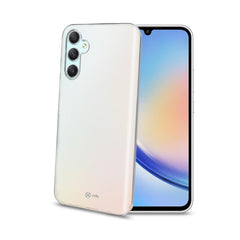 GELSKIN - Cover morbida trasparente in TPU compatibile con Samsung Galaxy A34 5G/ Galaxy A34 5G Enterprise Edition