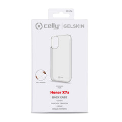 GELSKIN - Cover morbida trasparente in TPU compatibile con Cover morbida trasparente in TPU compatibile con Honor X7a