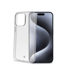 GELSKIN - Cover morbida trasparente in TPU compatibile con Apple iPhone 15 Pro [IPHONE 15 CASES]