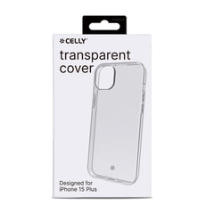GELSKIN - Cover morbida trasparente in TPU compatibile con Apple iPhone 15 Plus [IPHONE 15 CASES]