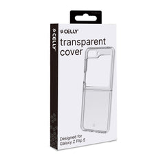 GELSKIN - Cover morbida trasparente in TPU compatibile con Samsung Galaxy Z Flip 5