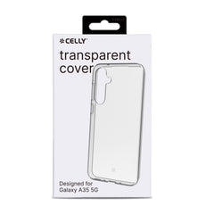 GELSKIN - Cover morbida trasparente in TPU compatibile con Samsung Galaxy A35 5G/ Galaxy A35 5G Enterprise Edition