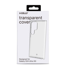 GELSKIN - Cover morbida trasparente in TPU compatibile con Samsung Galaxy S24 Ultra 5G/ Galaxy S24 Ultra 5G Enterprise Edition
