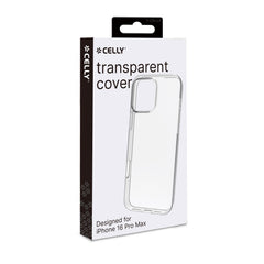 GELSKIN - Cover morbida trasparente in TPU compatibile con Apple iPhone 16 Pro Max [IPHONE 16 CASES]