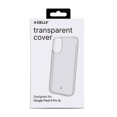 GELSKIN - Cover morbida trasparente in TPU compatibile con Google Pixel 9 Pro XL