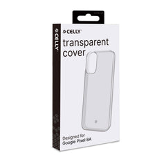 GELSKIN - Cover morbida trasparente in TPU compatibile con Google Pixel 8A