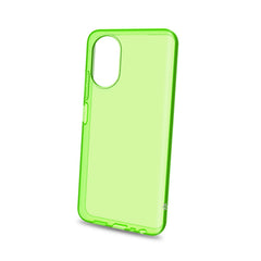 GELSKIN - Cover morbida trasparente verde in TPU compatibile con Oppo A18/ A38