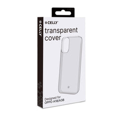 GELSKIN - Cover morbida trasparente in TPU compatibile con Oppo A18/ Oppo A38