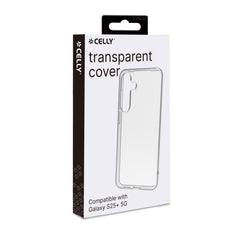 GELSKIN - Cover morbida trasparente in TPU compatibile con Samsung Galaxy S25+ 5G
