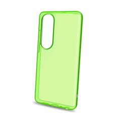 GELSKIN - Cover morbida trasparente verde in TPU compatibile con Oneplus Nord CE 4 Lite