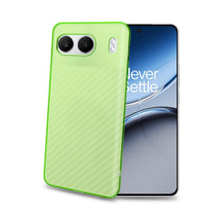 GELSKIN - Cover morbida trasparente verde in TPU compatibile con Oneplus Nord 4