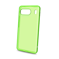 GELSKIN - Cover morbida trasparente verde in TPU compatibile con Oneplus Nord 4