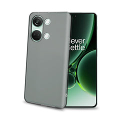 GELSKIN - Cover morbida trasparente nero in TPU compatibile con Oneplus Nord 3