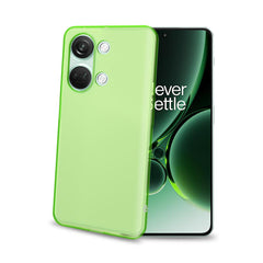 GELSKIN - Cover morbida trasparente verde in TPU compatibile con Oneplus Nord 3
