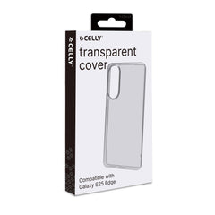 GELSKIN - Cover morbida trasparente in TPU compatibile con Samsung Galaxy S25 Edge