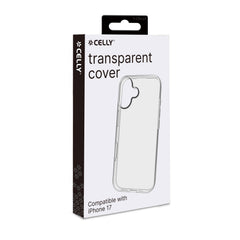 GELSKIN - Cover morbida trasparente in TPU compatibile con Apple iPhone 17 [IPHONE 17 CASES]