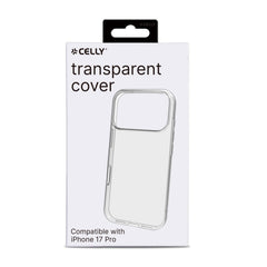 GELSKIN - Cover morbida trasparente in TPU compatibile con Apple iPhone 17 Pro [IPHONE 17 CASES]