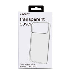 GELSKIN - Cover morbida trasparente in TPU compatibile con Apple iPhone 17 Pro Max [IPHONE 17 CASES]