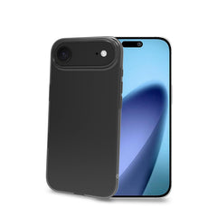 GELSKIN - Cover morbida trasparente nero in TPU compatibile con Apple iPhone Air [IPHONE 17 CASES]