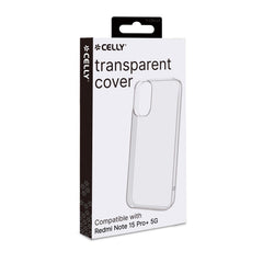 GELSKIN - Cover morbida trasparente in TPU compatibile con Xiaomi Redmi Note 15 Pro+ 5G/ Poco M8 Pro 5G