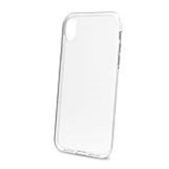 GELSKIN - Cover morbida trasparente nero in TPU compatibile con Apple iPhone Xr