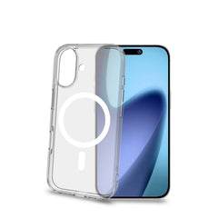 GELSKINMAG - Cover morbida trasparente nero in TPU compatibile con la tecnologia Magsafe per Apple iPhone 17 [IPHONE 17 CASES]
