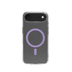 GELSKINMAG - Cover morbida trasparente nero in TPU compatibile con la tecnologia Magsafe per Apple iPhone Air [IPHONE 17 CASES]