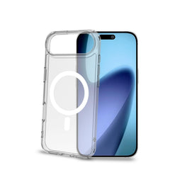 GELSKINMAG - Cover morbida trasparente nero in TPU compatibile con la tecnologia Magsafe per Apple iPhone Air [IPHONE 17 CASES]