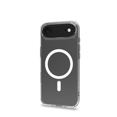 GELSKINMAG - Cover morbida trasparente nero in TPU compatibile con la tecnologia Magsafe per Apple iPhone Air [IPHONE 17 CASES]