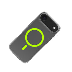 GELSKINMAG - Cover morbida trasparente nero in TPU compatibile con la tecnologia Magsafe per Apple iPhone Air [IPHONE 17 CASES]