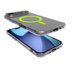 GELSKINMAG - Cover morbida trasparente nero in TPU compatibile con la tecnologia Magsafe per Apple iPhone Air [IPHONE 17 CASES]