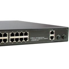 LEVELONE GEP-2021 - SWITCH 20-PORTE GIGABIT POE 802.3at/af 270W, 2x Gigabit RJ45 + 2x Gigabit SFP