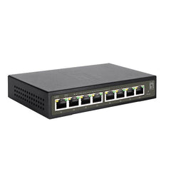 LEVELONE GES-2108P - SWICTCH HILBERT 8-PORTE GIGABIT SMART LITE POE 802.3at/af 112.8W, 8-Porte POE