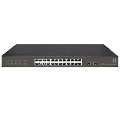 LEVELONE GES-2126 - SWITCH HILBERT 26-PORTE GIGABIT SMART LITE, 24x Gigabit RJ45 + 2x Gigabit SFP