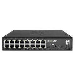 LEVELONE GES-2216 - SWITCH HILBERT 16-PORTE GIGABIT SMART LITE 10"
