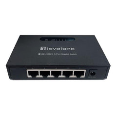 LEVELONE GEU-0523 - SWITCH 5-PORTE GIGABIT Metallo