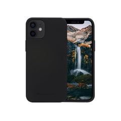 Greenland - Custodia in Plastica Riciclata per iPhone 12 mini - Nero