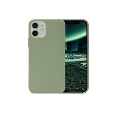 Greenland - Custodia in Plastica Riciclata per iPhone 12 mini - Verde Foresta
